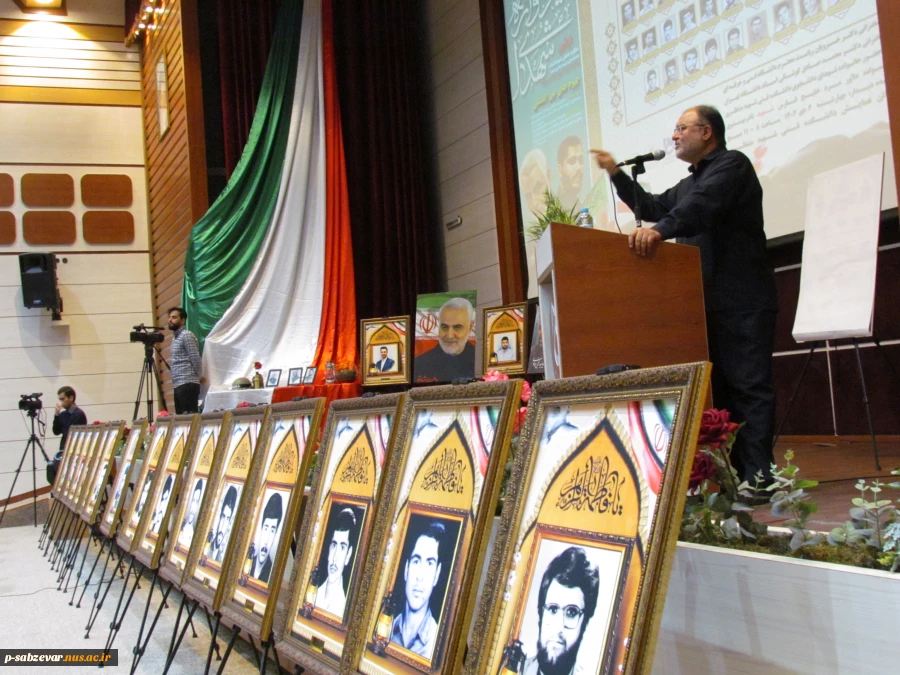 برگزاری یادواره شهدای دانشجو در دانشکده منتظری مشهد 6