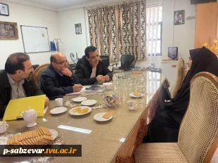 بازدید روسای دانشکده های فنی و حرفه ای سبزوار از سازمان فنی و حرفه ای شهرستان
 4