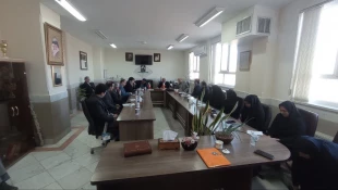 برگزاری جلسه مشترک با حضور جناب آقای دکتر سلطانی نسب مدیرکل محترم آموزشی، جناب آقای دکتر شمامی معاون محترم مدیرکل دانشجویی، جناب آقای مهندس دیواندری نماینده محترم نظارت و ارزیابی و جناب آقای مهندس حسینی‌مقدم نماینده محترم مدیرکل امور اداری دانشگاه فنی و ح