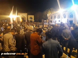 برگزاری اولین سالگرد شهید غیرت حمیدرضا الداغی در شهرستان سبزوار 3