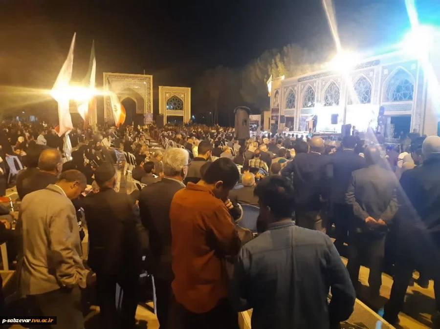 برگزاری اولین سالگرد شهید غیرت حمیدرضا الداغی در شهرستان سبزوار 3