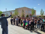 برگزاری تجمع کارکنان ، اساتید و دانشجویان آموزشکده فنی پسران سبزوار در حمایت از دانشجویان و اساتید آزادی خواه آمریکا 7